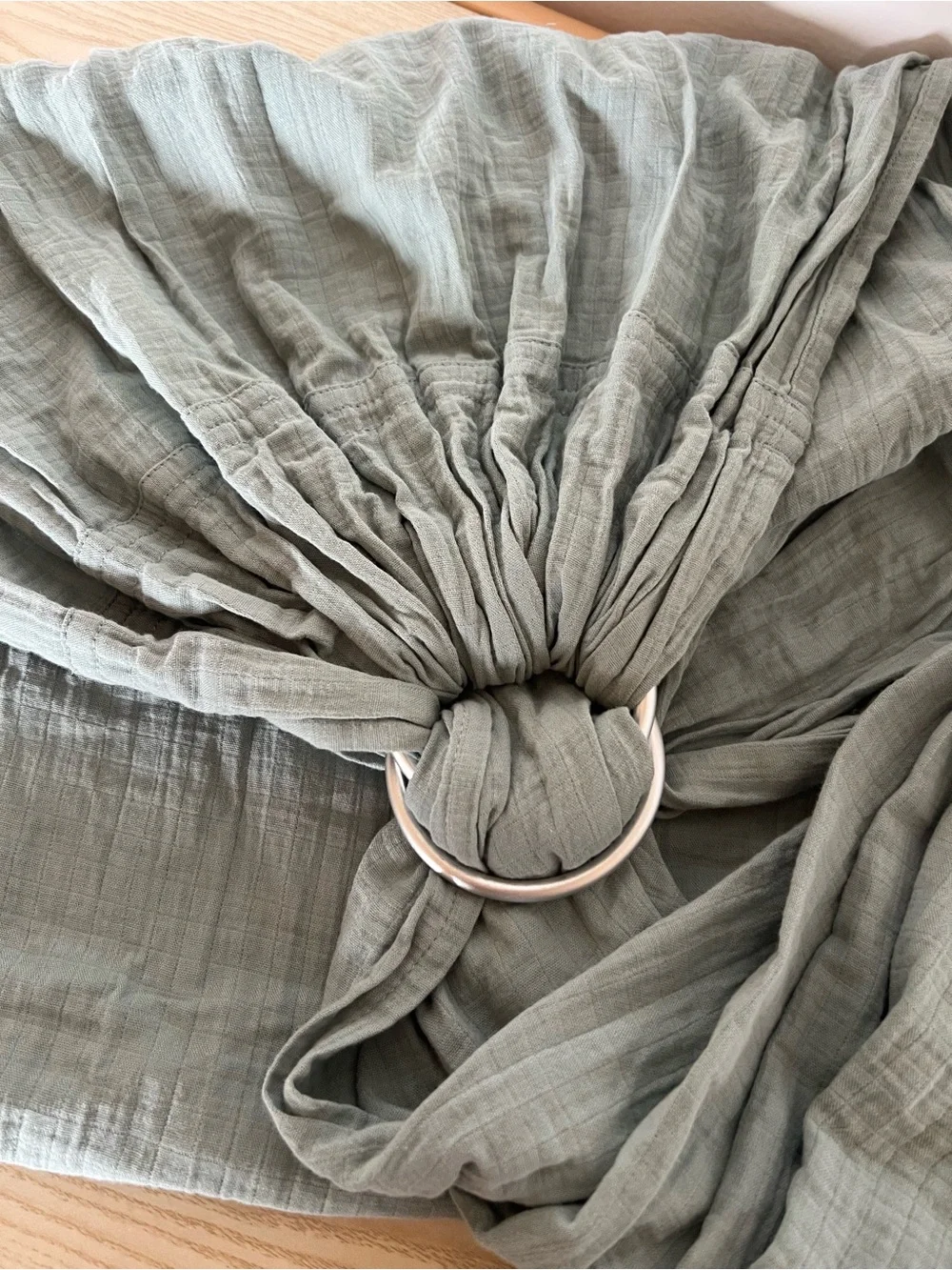 Soft Ring Sling in Sage Green - Unbranded
